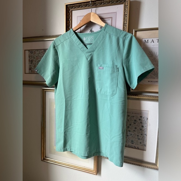 Figs Catarina one pocket scrub top XS jade - Picture 8 of 8
